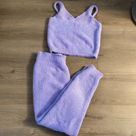 Fashion Nova Other - FLUFFY CAMI & PANTS LOUNGE SET